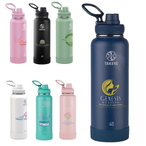 Takeya® 40  oz. Actives with Spout Lid, Full Color Digital