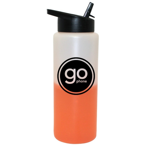 Mood 32 oz. Sports Bottle with Straw Cap Lid