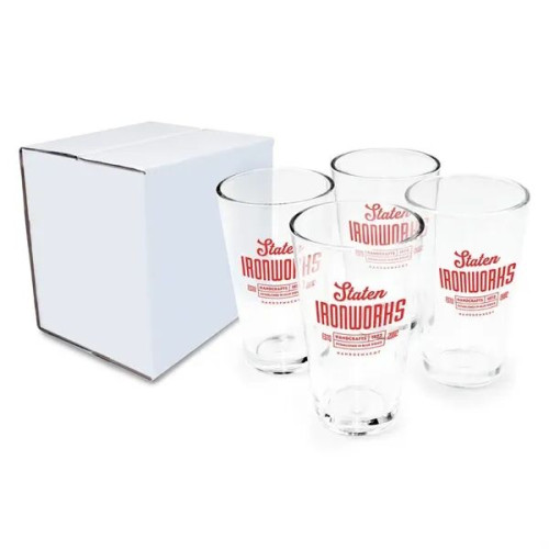 16 oz. Pint Glass - Gift Set of 4