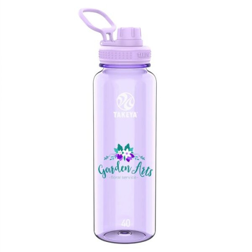 Takeya® 40 oz. Tritan Water Bottle with Spout Lid, Full Col