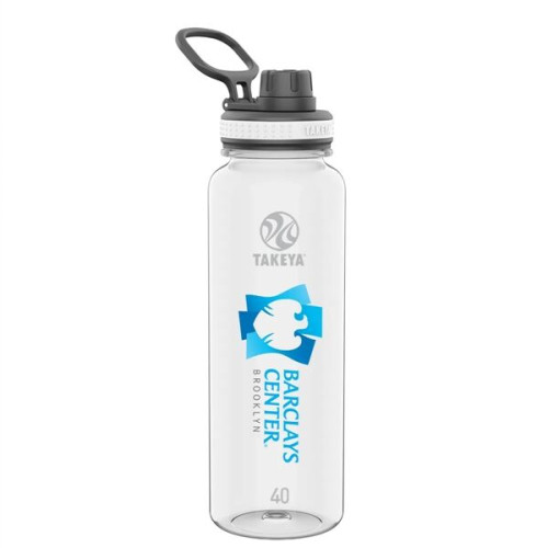 Takeya® 40 oz. Tritan Water Bottle with Spout Lid, Full Col