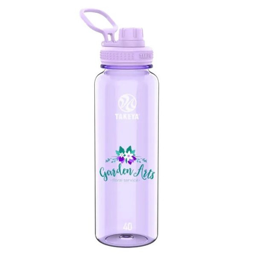 Takeya® 40 oz. Tritan Water Bottle with Spout Lid, Full Col