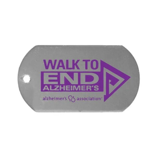 Metal Dog Tag with 23 1/2" Ball Chain