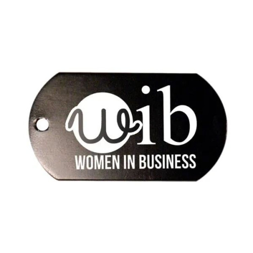 Metal Dog Tag with 23 1/2" Ball Chain