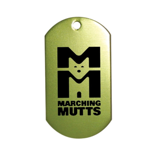 Metal Dog Tag with 23 1/2" Ball Chain