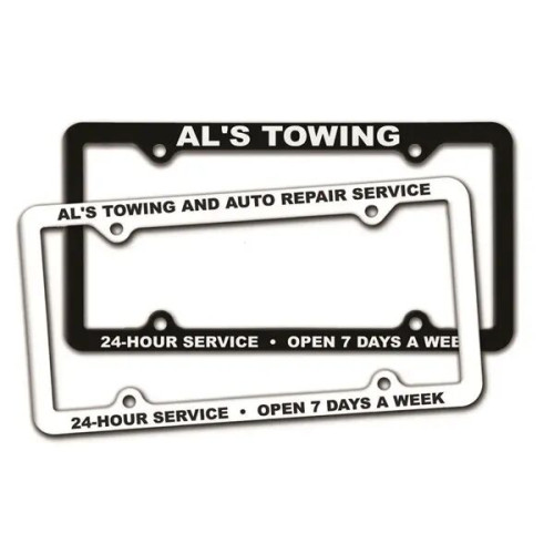 Thin Panel License Plate Frames
