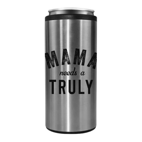 12 oz. Stainless Slim Tumbler/Can Cooler