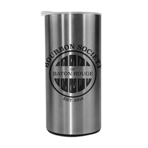 12 oz. Stainless Slim Tumbler/Can Cooler