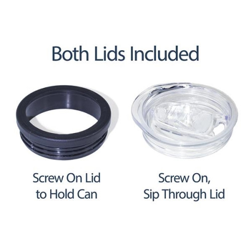 Halcyon® 12 oz. Slim Tumbler/Can Cooler, Full Color Digital