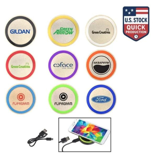 10W Eco Friendly Wireless Charging Pad For Mobile Devices Ma