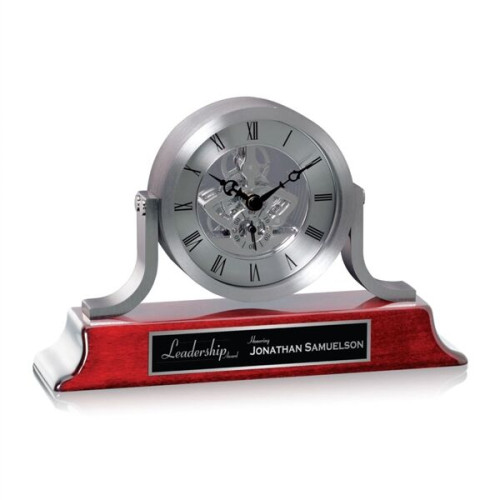 Larson Clock - Silver