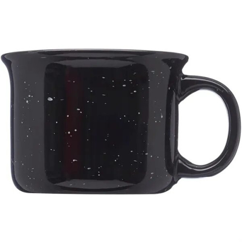 8 oz. Campfire Speckled Ceramic Coffee Mugs w/ Flared top