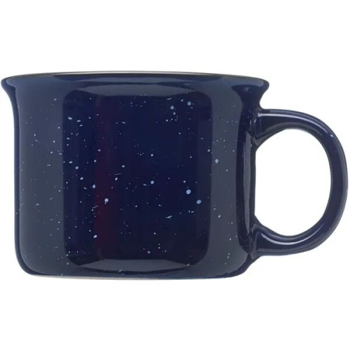 8 oz. Campfire Speckled Ceramic Coffee Mugs w/ Flared top
