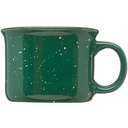 8 oz. Campfire Speckled Ceramic Coffee Mugs w/ Flared top