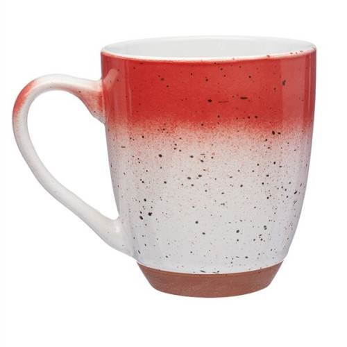 15 oz. Speckled Bistro Ceramic Coffee Mugs w/ Matte Bottom