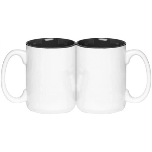 Full Color Sublimated 15 oz. Two-Tone Ceramic Coffee Mug