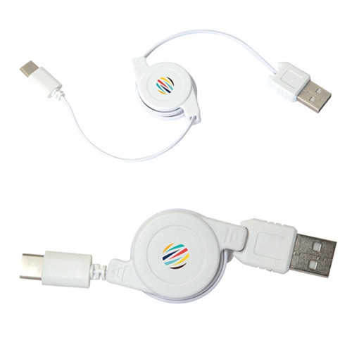 TRAVELLERS RETRACTABLE USB-C CHARGING CABLE