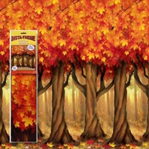 Fall Trees Scene Setter Roll