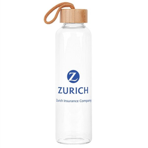 The 18oz. Vidro Glass & Bamboo Bottle
