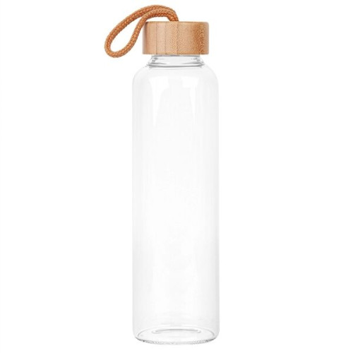 The 18oz. Vidro Glass & Bamboo Bottle