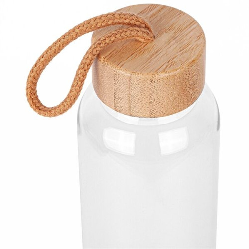 The 18oz. Vidro Glass & Bamboo Bottle