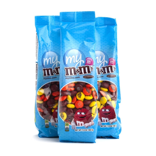 7oz. Personalized M&M'S® Bags- Set of Three Bags
