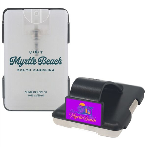 Easy-Reach TM Auto Visor Clip w/ Credit Card Sunscreen