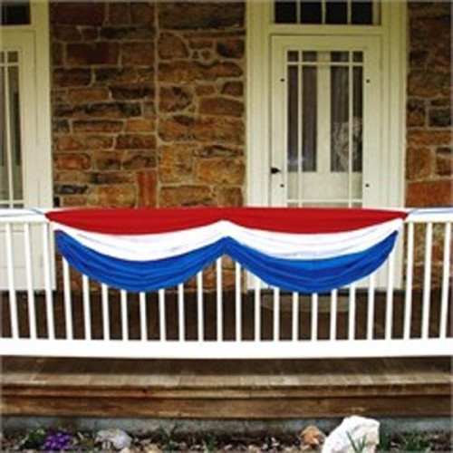 Patriotic Satin 70'' Bunting