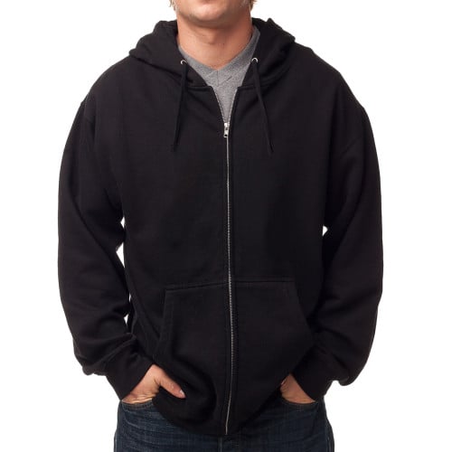 Independent Trading Company Men's Midweight Zip Hooded Sweatshirt