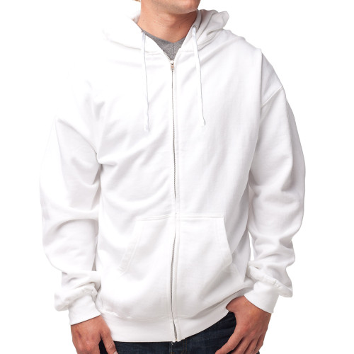 Independent Trading Company Men's Midweight Zip Hooded Sweatshirt