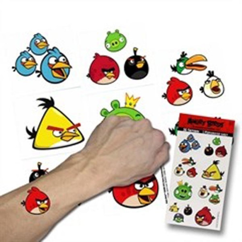 Angry Bird Tattoos