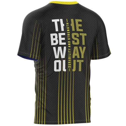 Unisex 160 GSM Birdseye Mesh Sublimated Short Sleeve T-Shirt