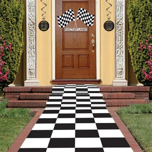 Checkered 10' Runner