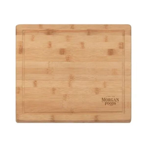 BAMBOO CUTTING BOARD WITH LIQUID GROOVE