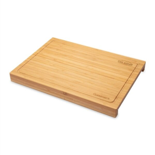 Cuisinart Outdoors® Bamboo Cutting Board With Hidden Tray