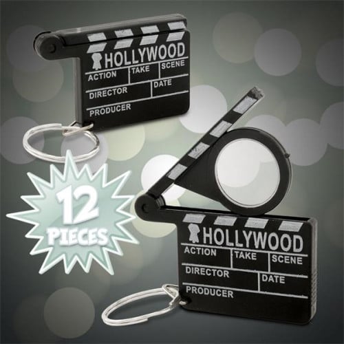 Movie Clapboard Key Chains