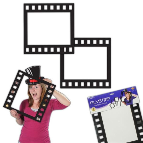 Film Strip Photo Frames - 5 Per Unit