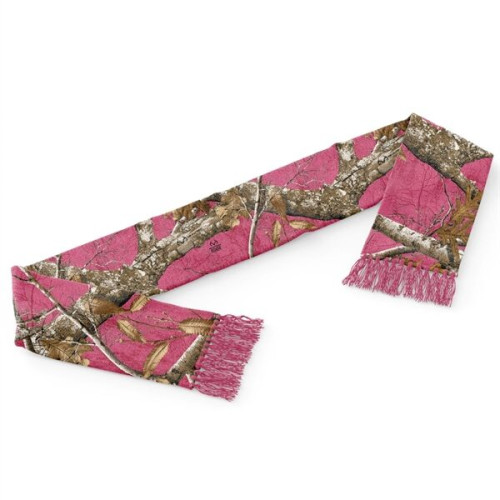 Camouflage Fan Scarf With Tassel, 150 GSM
