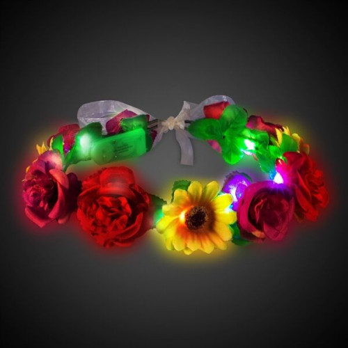 LED Sunflower Halo Headband