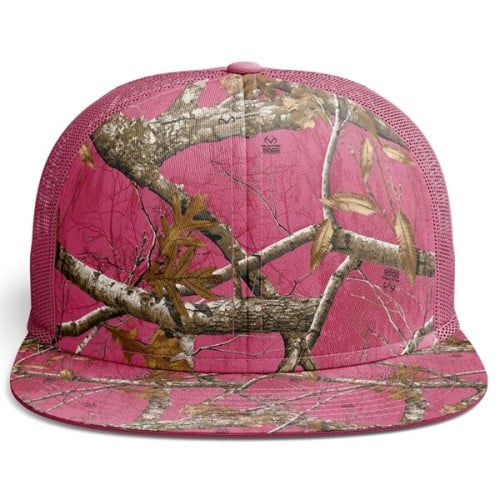 TUF™ Realtree® Flat Bill Trucker Hat Camo Mesh Caps