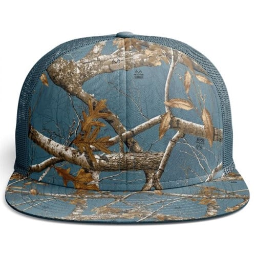 TUF™ Realtree® Flat Bill Trucker Hat Camo Mesh Caps