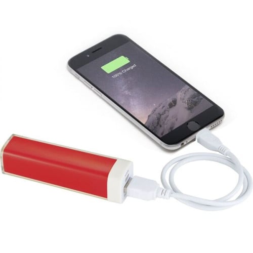 Acrylic Galaxie USA Decorated Power Bank with Cable