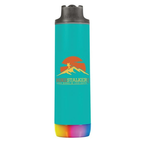 HidrateSpark® 21 oz. PRO with Straw Lid, Full Color Digital