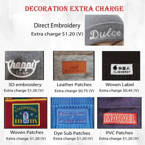 Dual Layer Sublimation Beanie With Inner Fleece