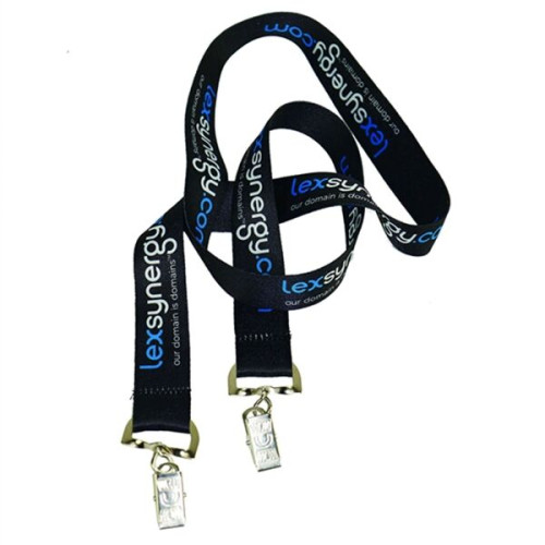 Eco-friendly Dye-Sublimated RPET Double Ended Lanyard