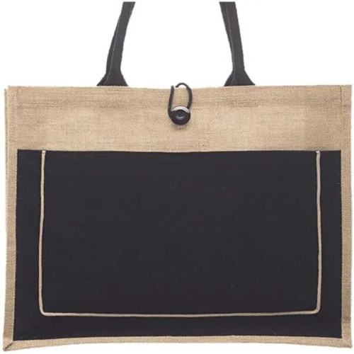Cotton Pocket Jute Tote Bags