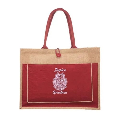 Cotton Pocket Jute Tote Bags