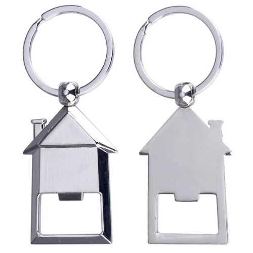 House Shaped Bottle Opener Key Holder