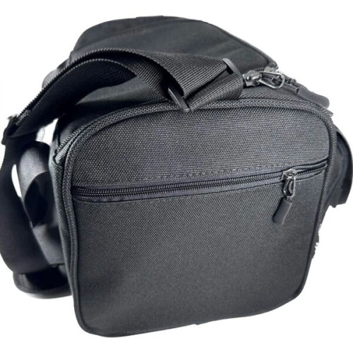 12-Can Cooler Double Zipper Bag & Zip Pocket Bottle Holder