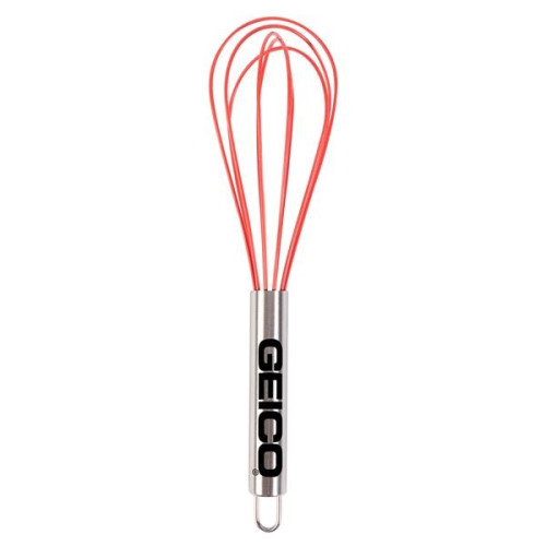 Stainless Steel Handled Rubber Whisk